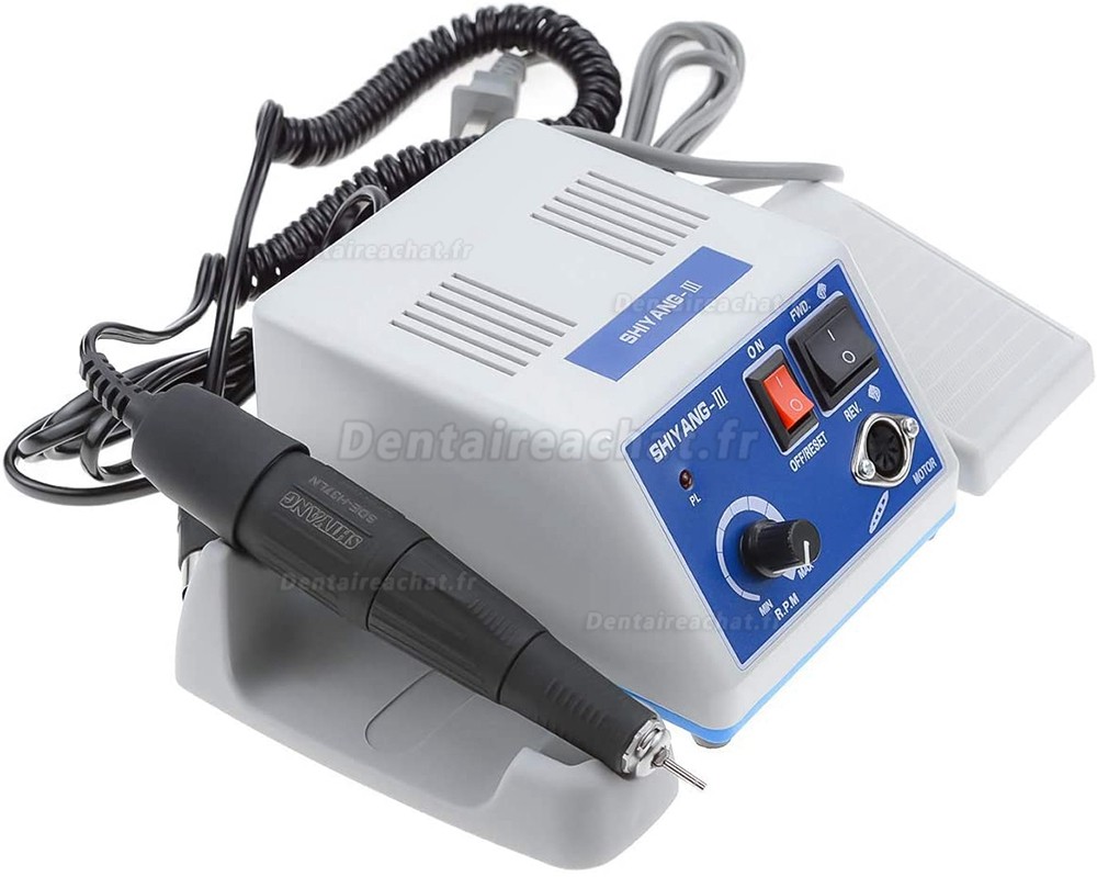 Shiyang N3S S05 micromoteur dentaire 35.000 tr/min et micromotor pièce à Main (compatible marathon)